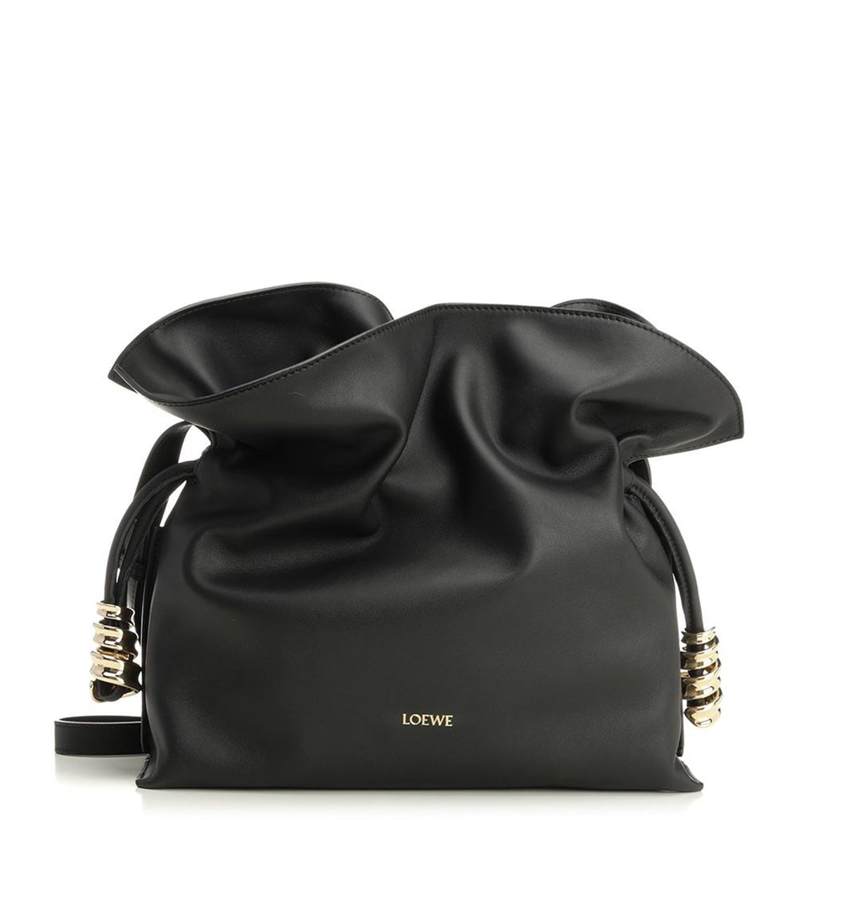 Medium Coil Flamenco Clutch In Nappa Calfskin
