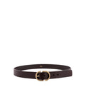 Leather belt