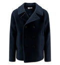 Wool blend coat