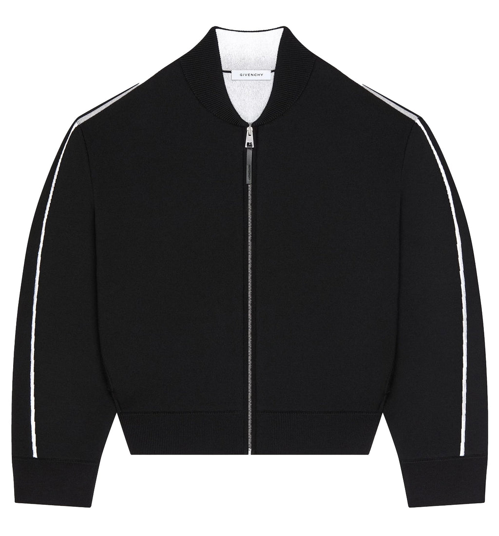 Couture Seam Cardigan In Wool GIVENCHY Paris Jacquard