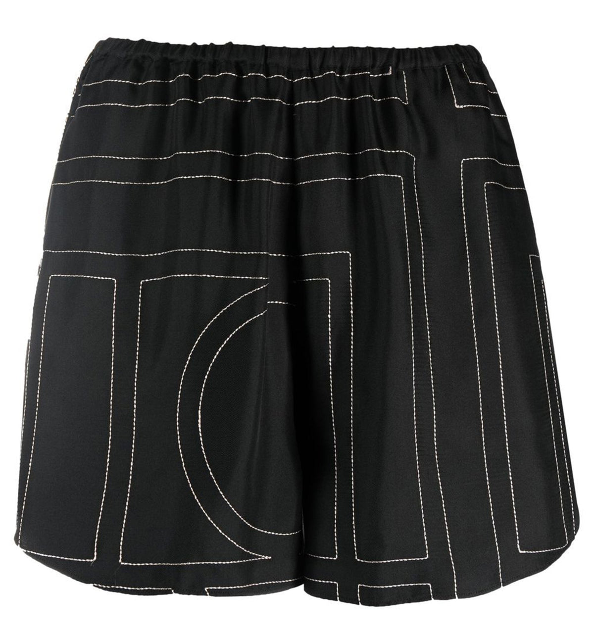 Monogram Silk PJ Shorts
