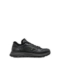 Triangle-Logo Lace-Up Sneakers