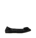Leather ballerinas