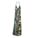Soleil Print Satin Dress