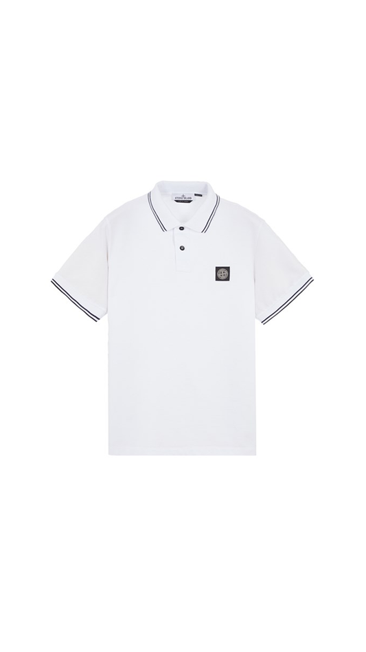 2SC18 Short-sleeve Polo - White