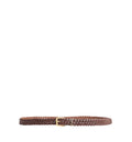 Saint Laurent Braided Buckle Belt