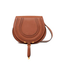 Marcie saddle bag in grained leather