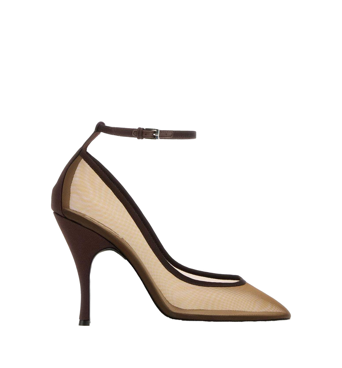 Strappy Pumps In Mesh
