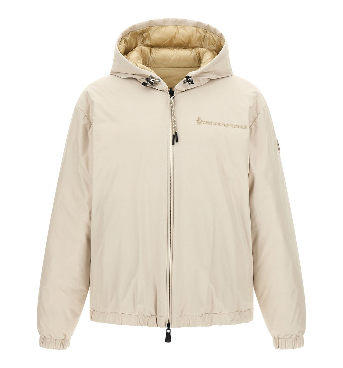 Berguns Reversible Hooded Down Bomber Jacket