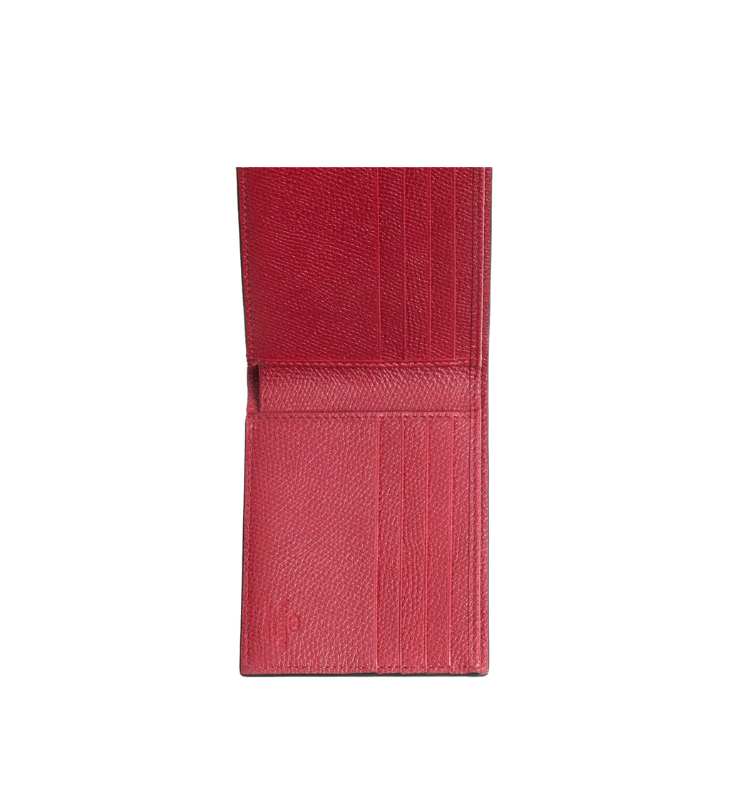 VLogo Signature Grainy Calfskin Wallet