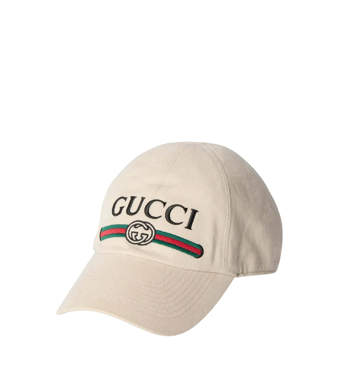Cotton baseball hat with embroidery