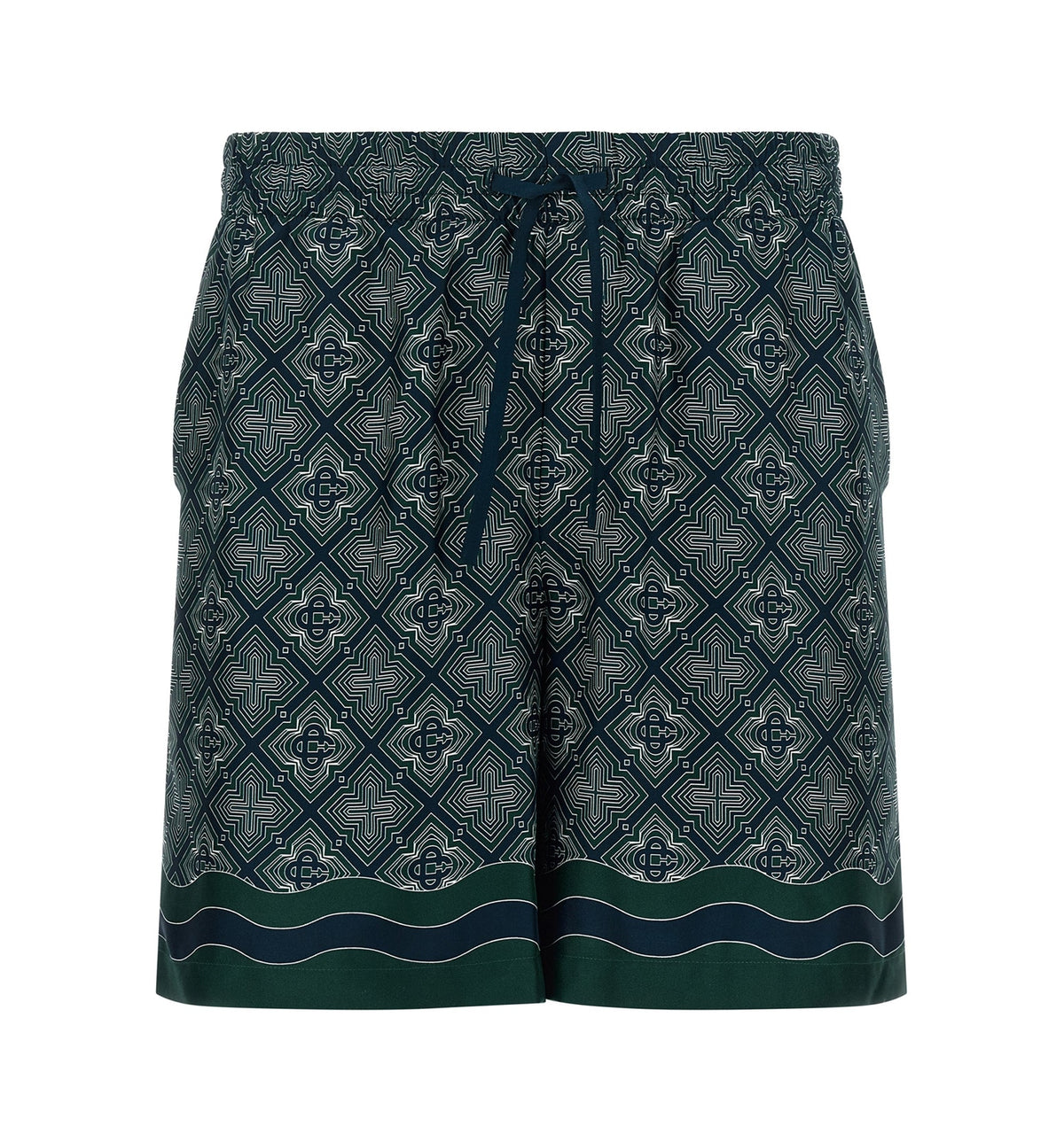 'Radiating Monogram' shorts