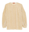 Striped Knit Blouse
