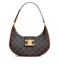 Medium Ava Triomphe Bag In Triomphe Canvas And Calfskin