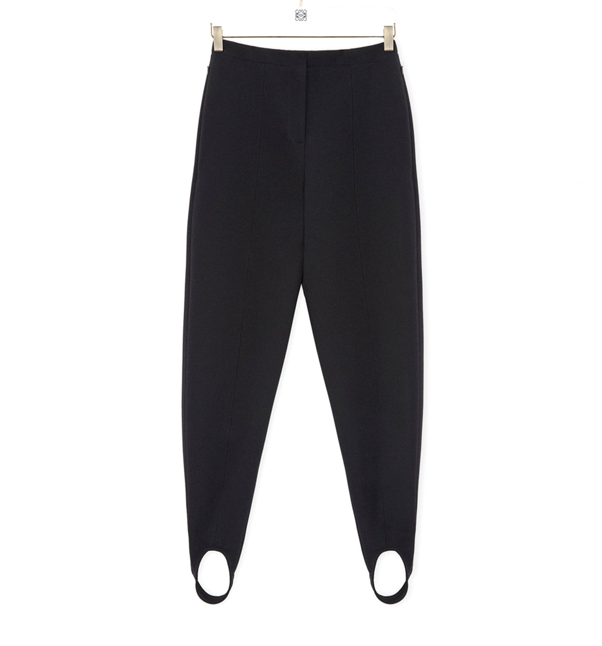 Stirrup trousers in stretch wool blend