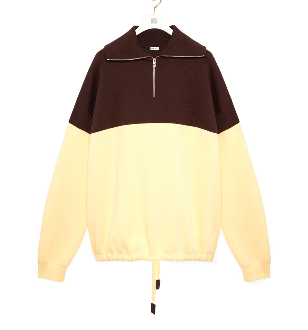 Sweater in cotton blend