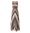 Sleeveless Gown With Tie Neckline