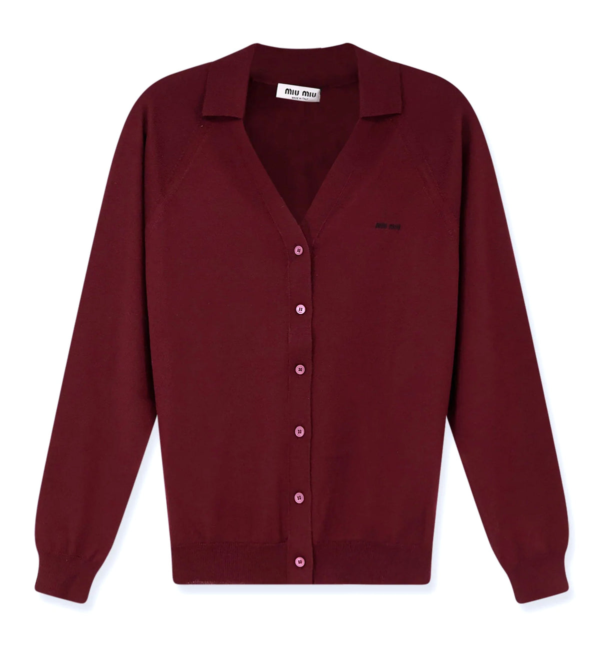 Virgin wool cardigan