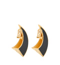 Edge Earrings In Leather