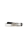 Thin Belt With Interlocking G Buckle