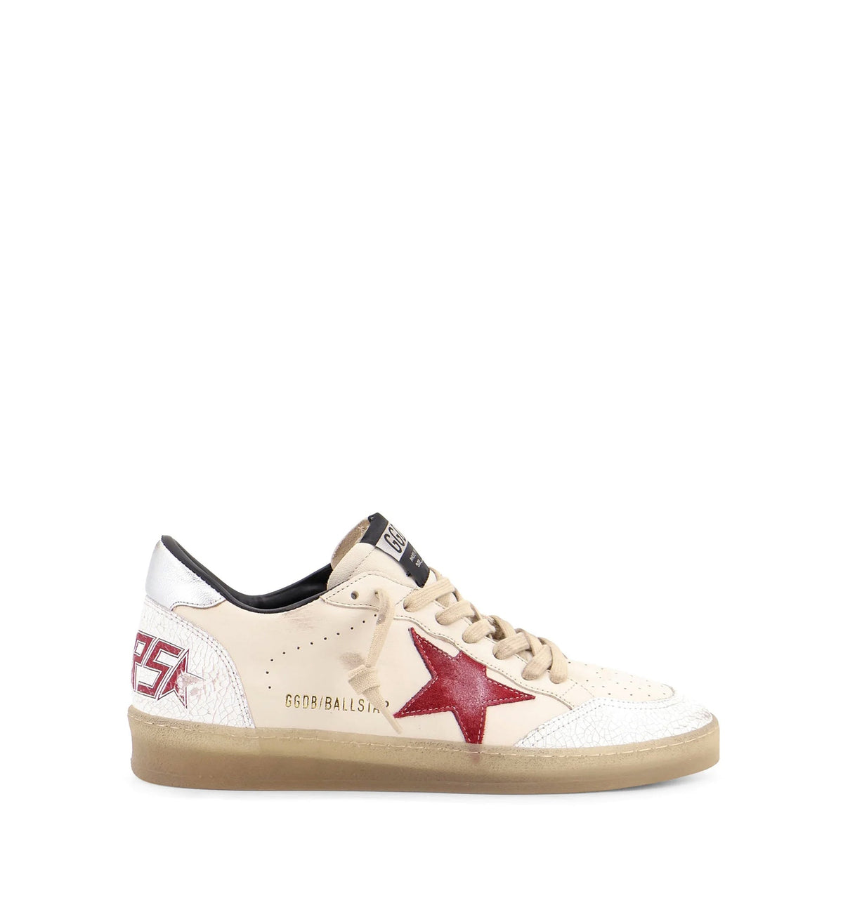 Ballstar leather sneakers with iconic side logo