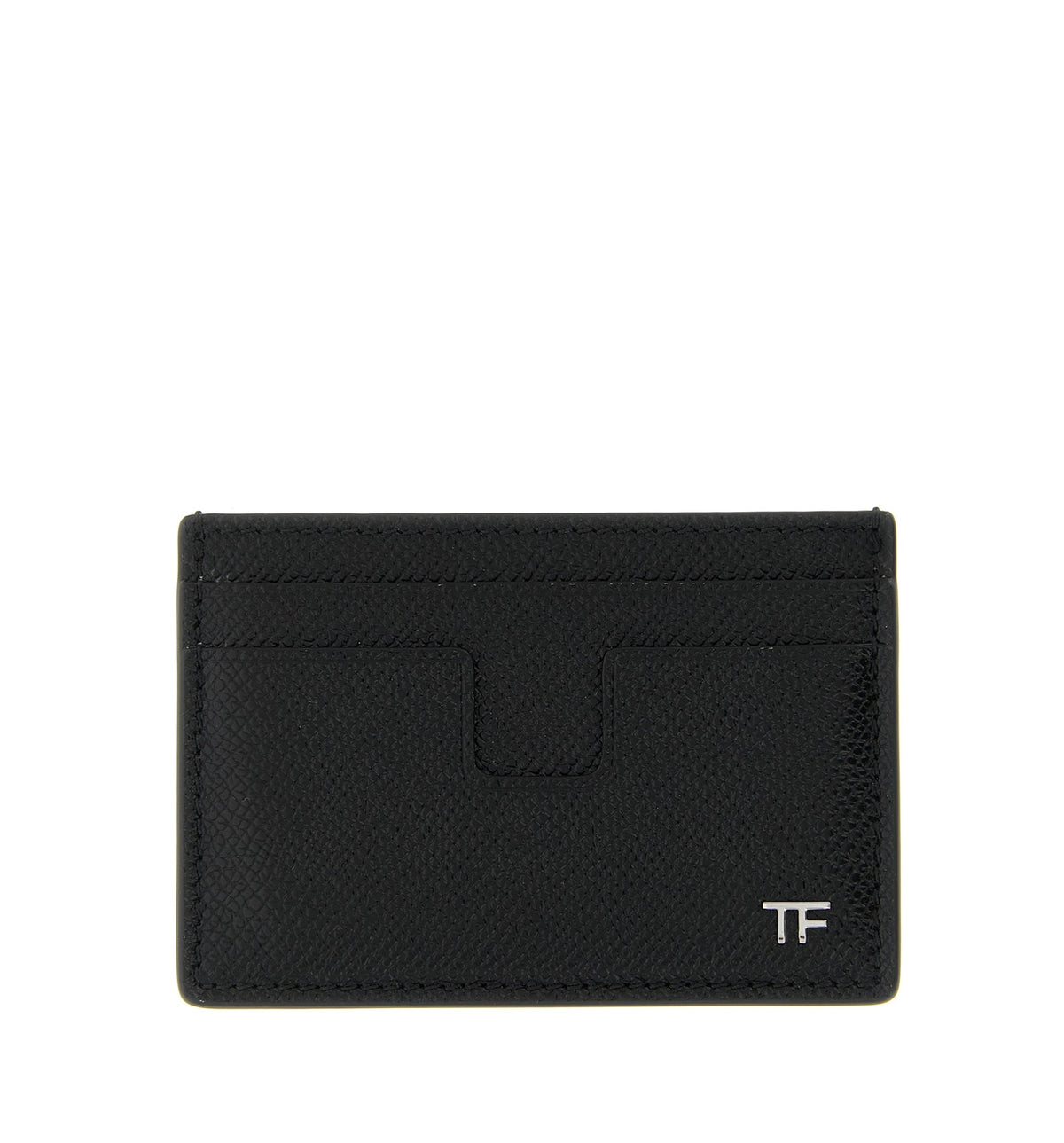 T Line Leather Card Holder