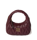 Wander Matelassé Nappa Leather Hobo Bag