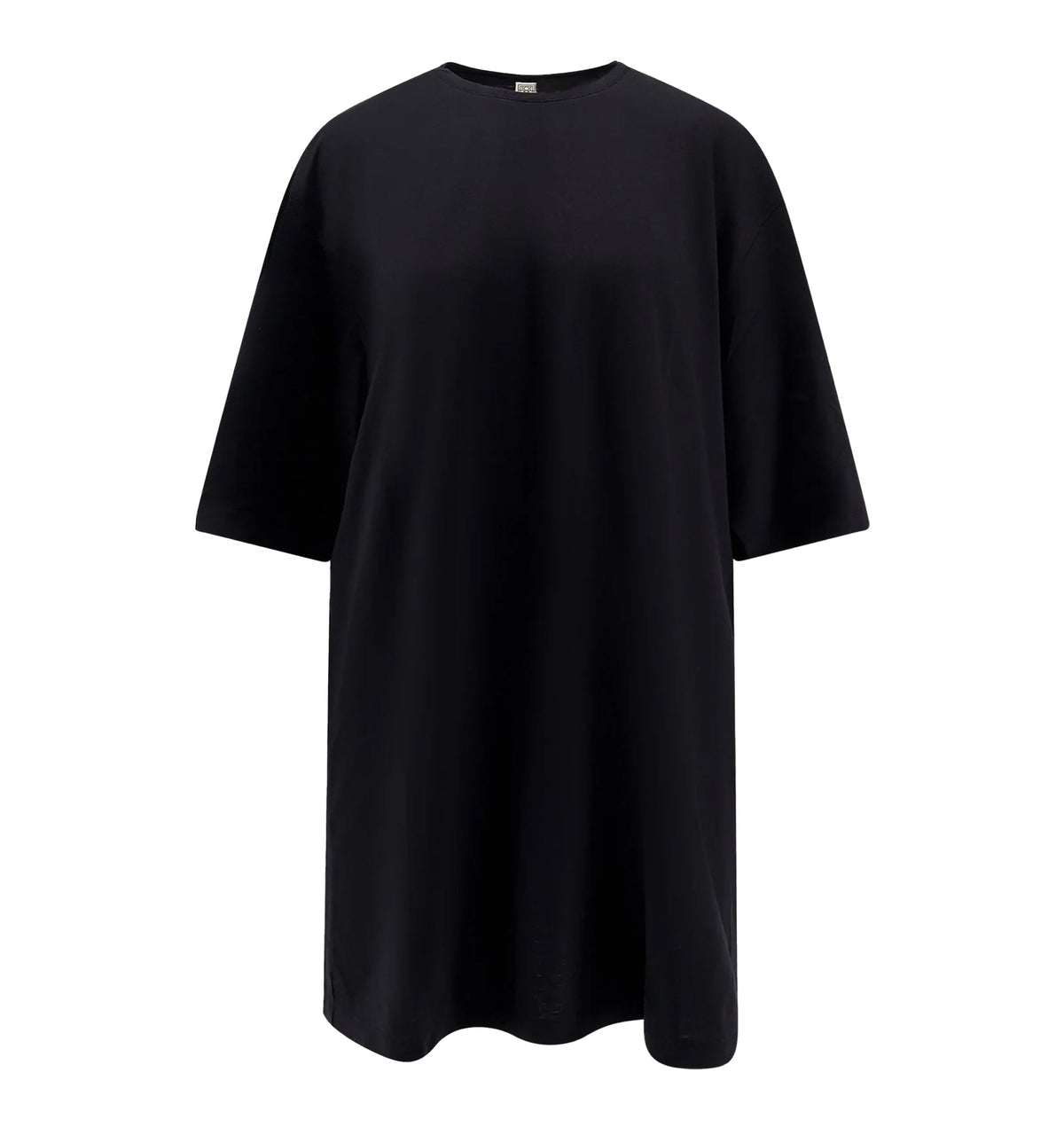 Relaxed Tee lyocell and cotton short dress