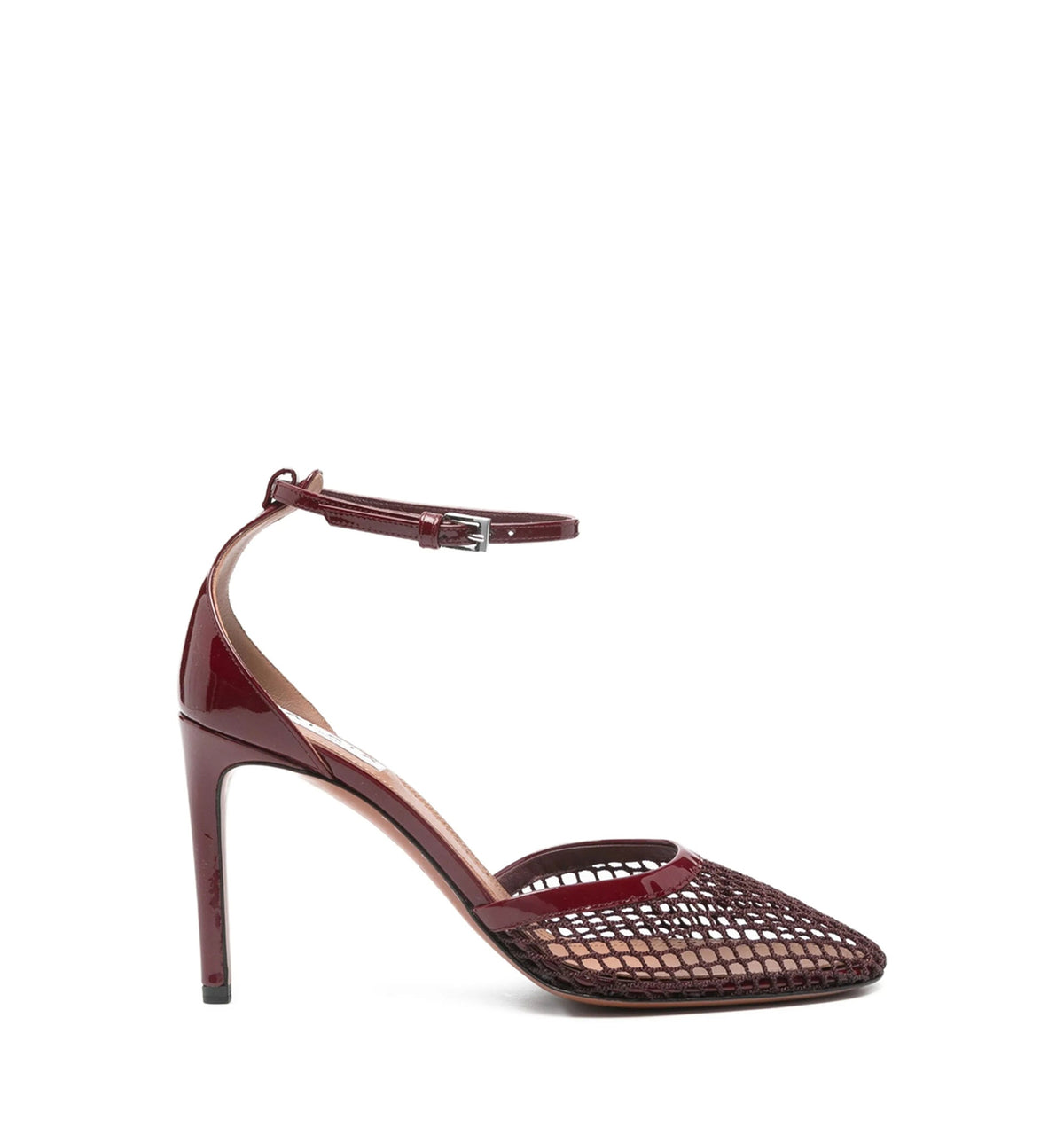 High Fishnet Pumps