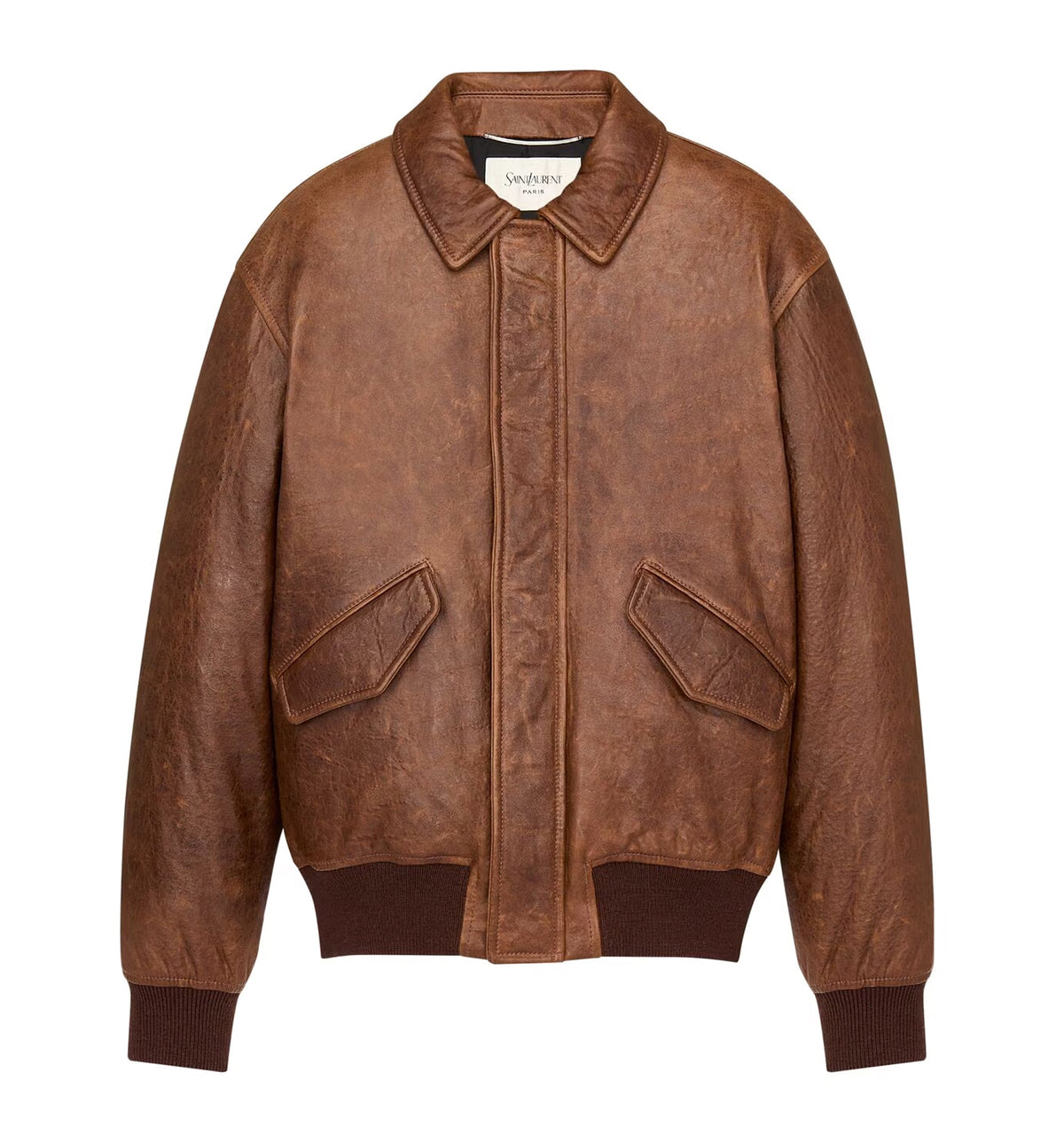Jacket In Vintage Grained Lambskin