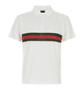 Cotton Jersey Polo Shirt With Web