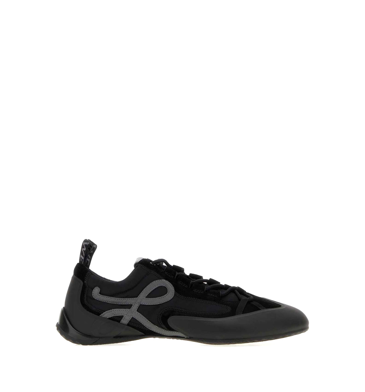 Grip sneaker in nylon, suede and TPU