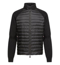 Padded Nylon Cardigan