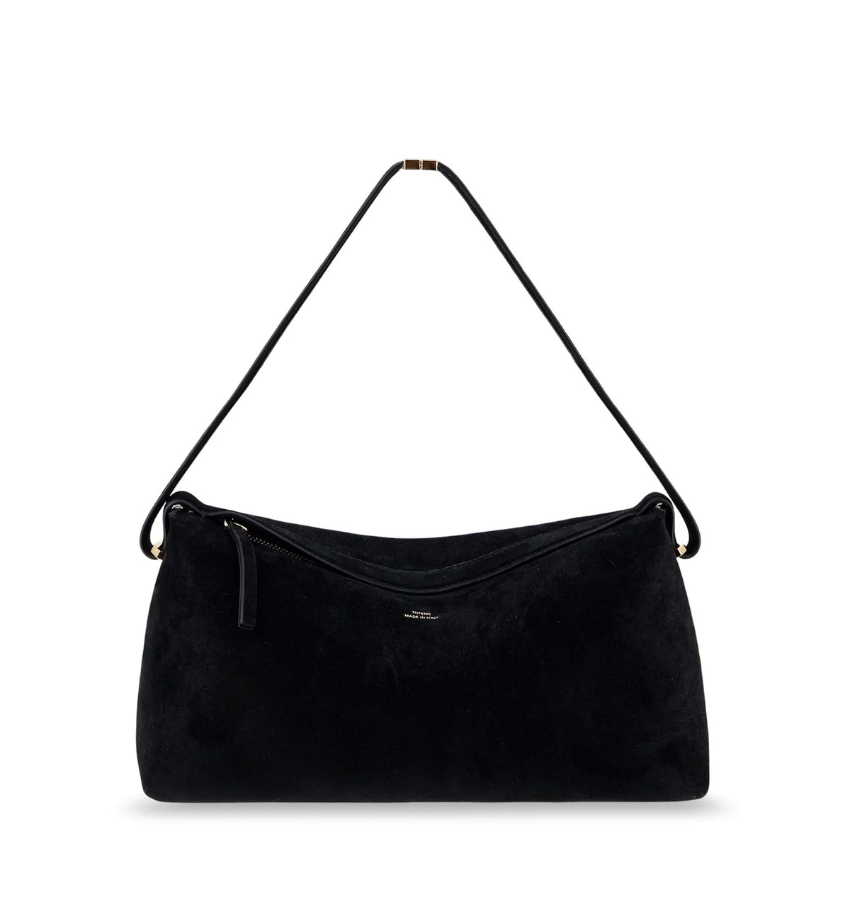 Scoop Suede Clutch
