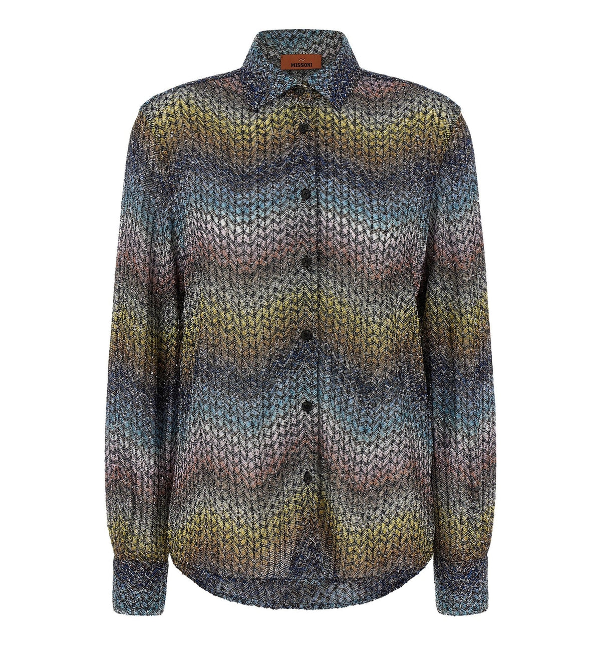 Lamé Viscose Shirt