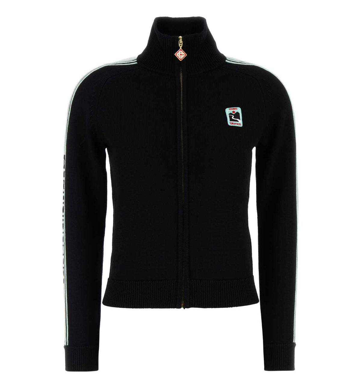 Merino Knit Track Jacket
