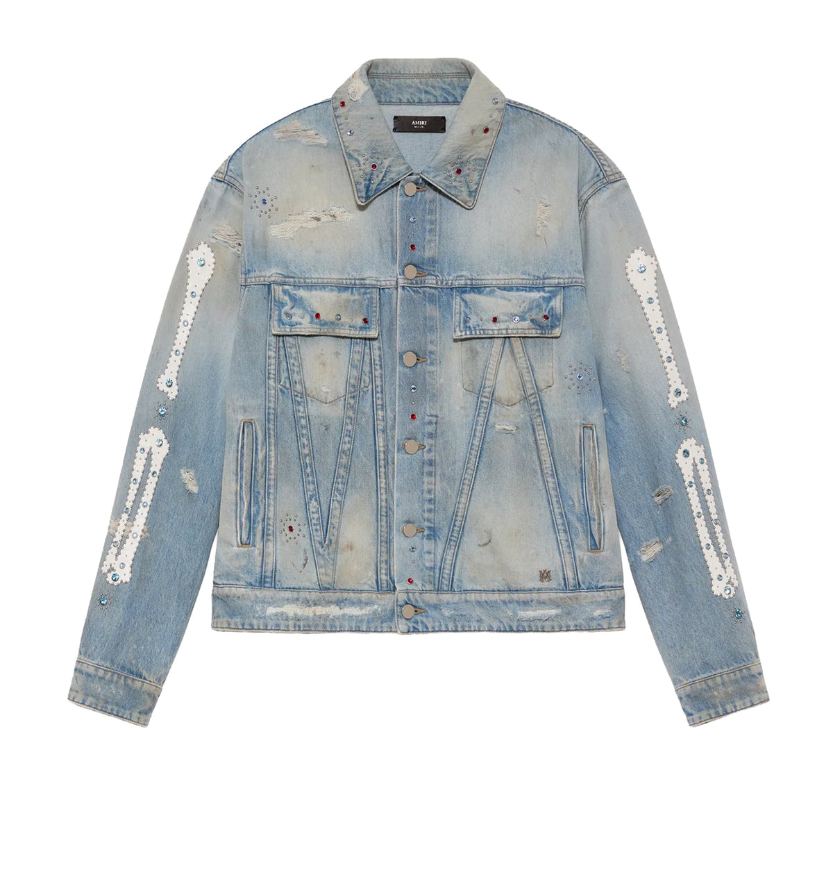 Bones Studded Trucker Jacket