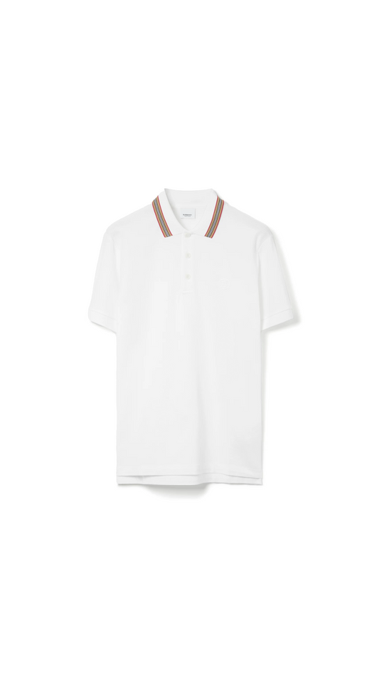 Cotton Polo Shirt - White