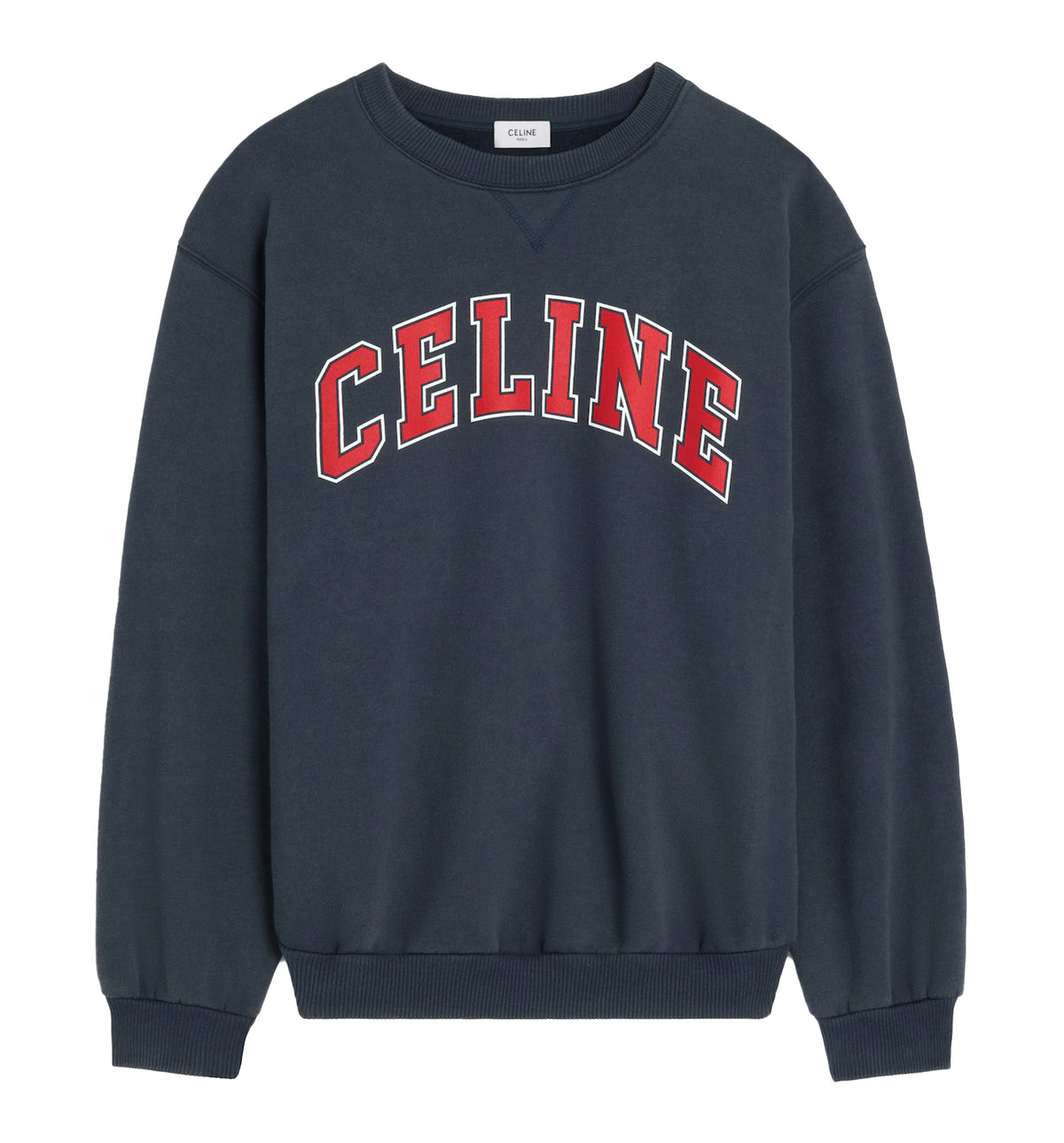 Loose Sweatshirt In Cotton Fleece