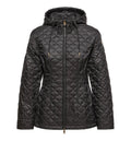 Quilted hood zip Jacket