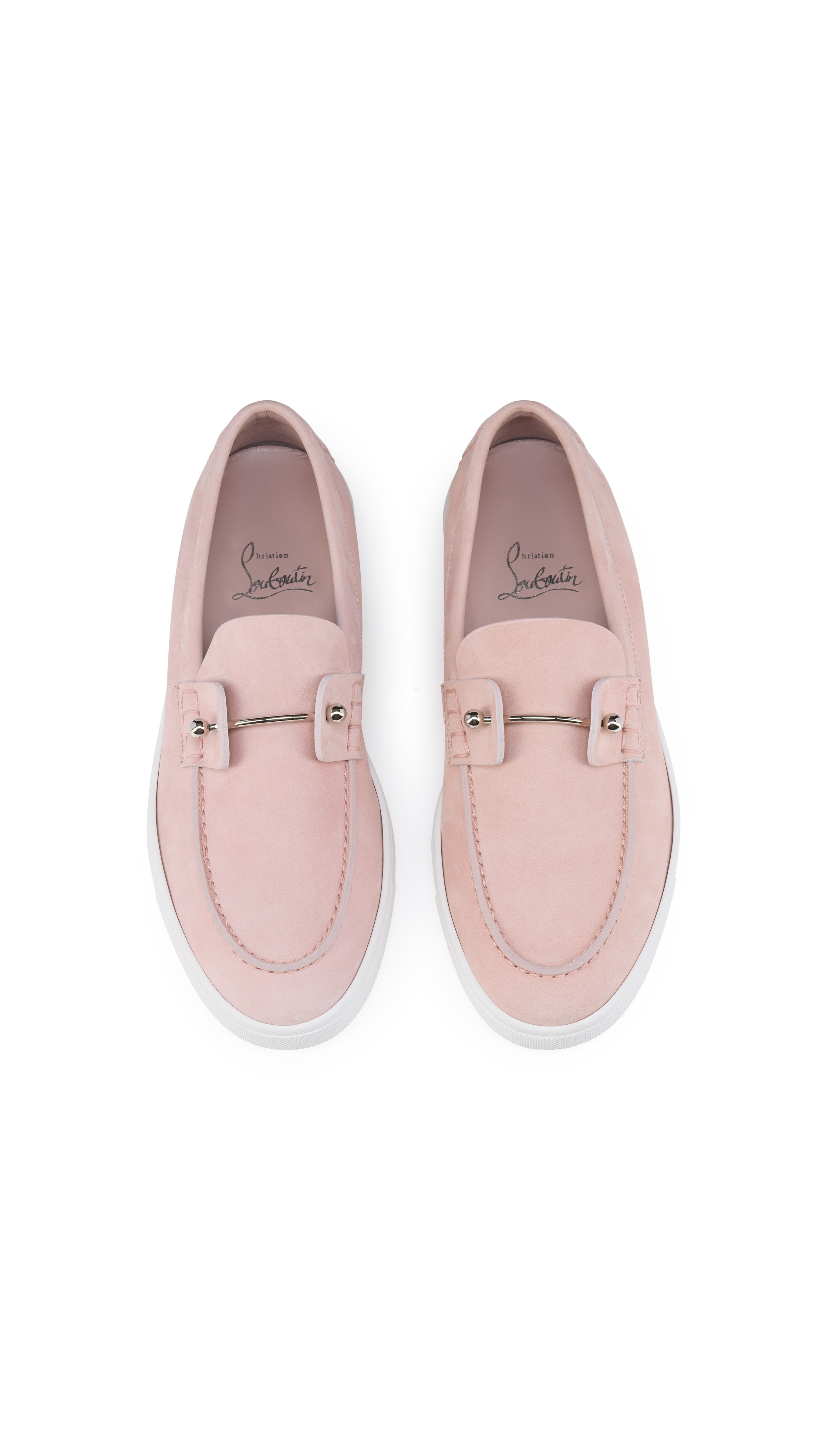 Chambeliboat Suede Shoes - Vintage Rose