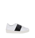 Open Leather Sneakers