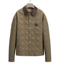 Cannage Overshirt with Leather Dior Patch