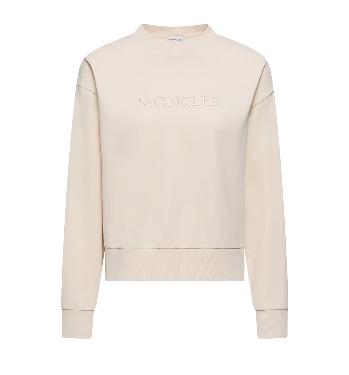 Embroidered Logo Cotton Sweatshirt