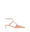 Rockstud Court Shoes In Kid Leather 40Mm