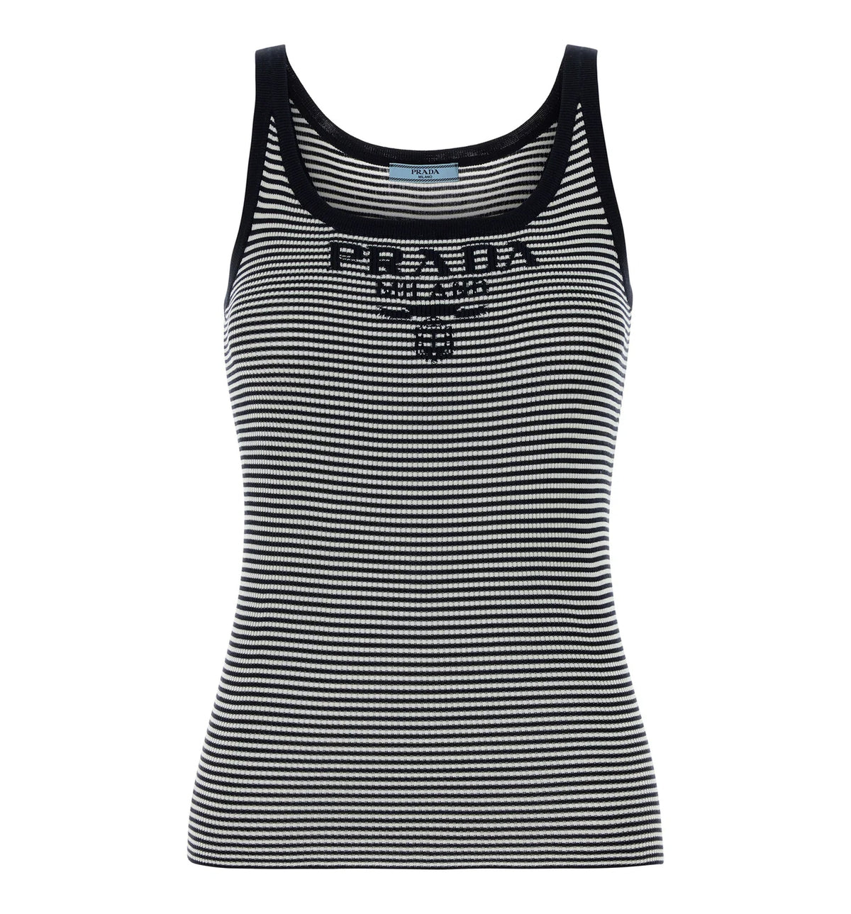 Embroidered Silk Tank Top