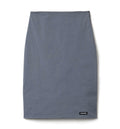 Stretch poplin skirt