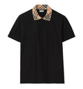 Evan Check-Collared Polo Shirt