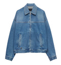 Denim Blouson Jacket