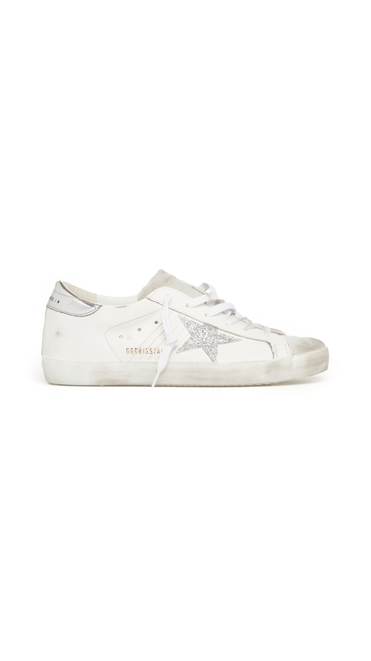 Super Star Sneakers - White/Silver